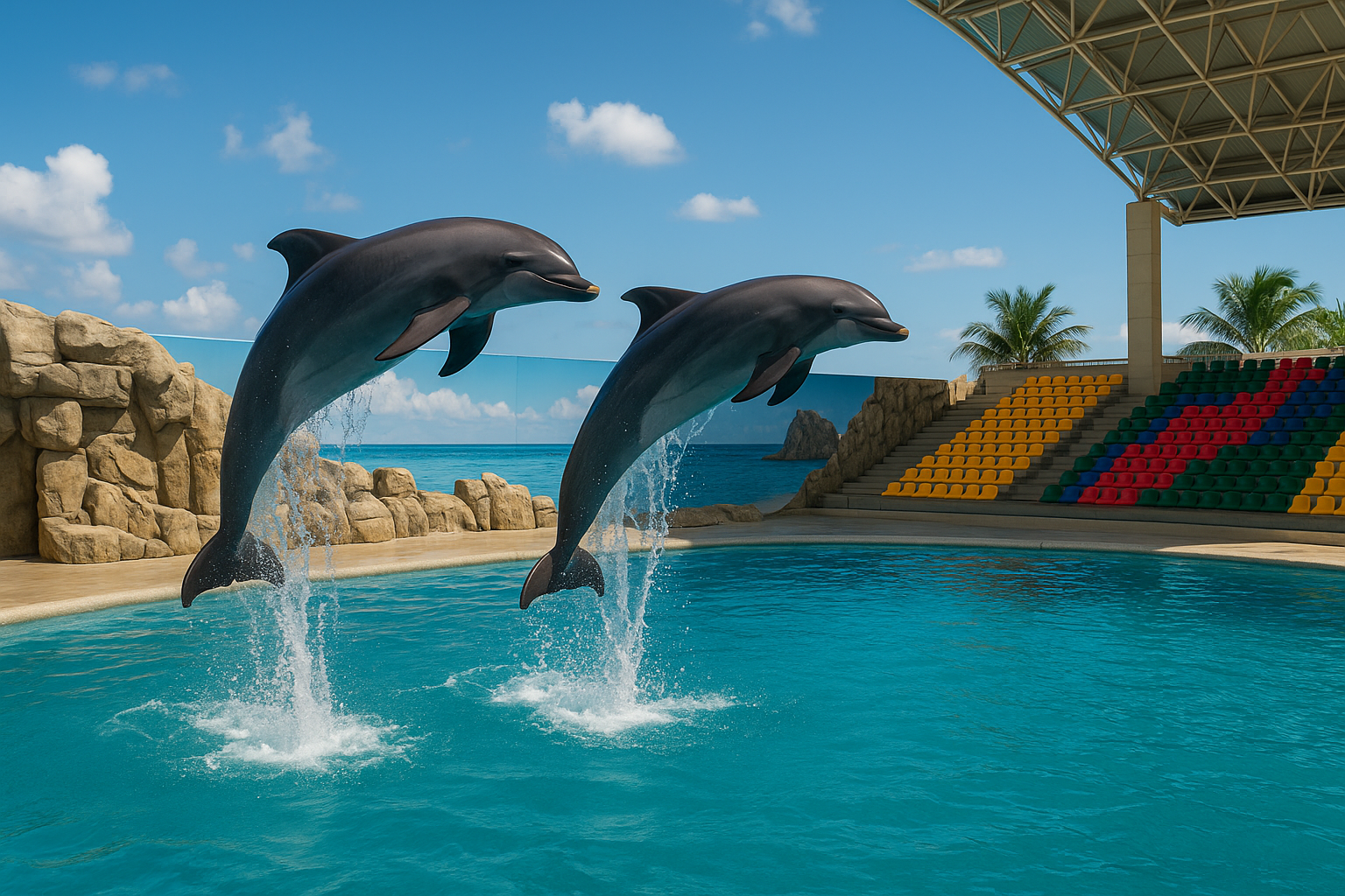 Photos with Dolphins